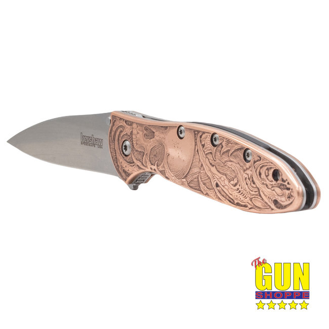 Kershaw CUSTOM ENGRAVED KERSHAW LEEK SKULLS
