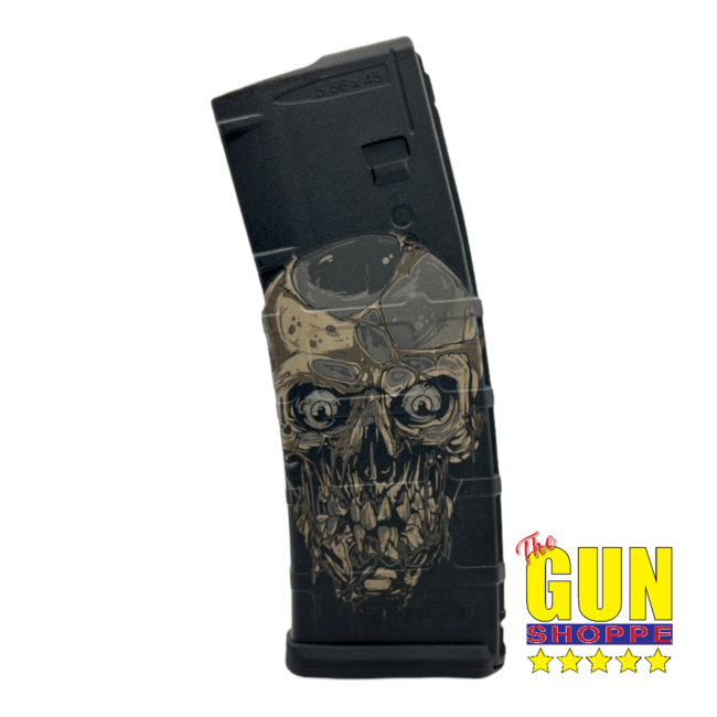 PMAG Custom Engraved 30RD PMAG Skulls