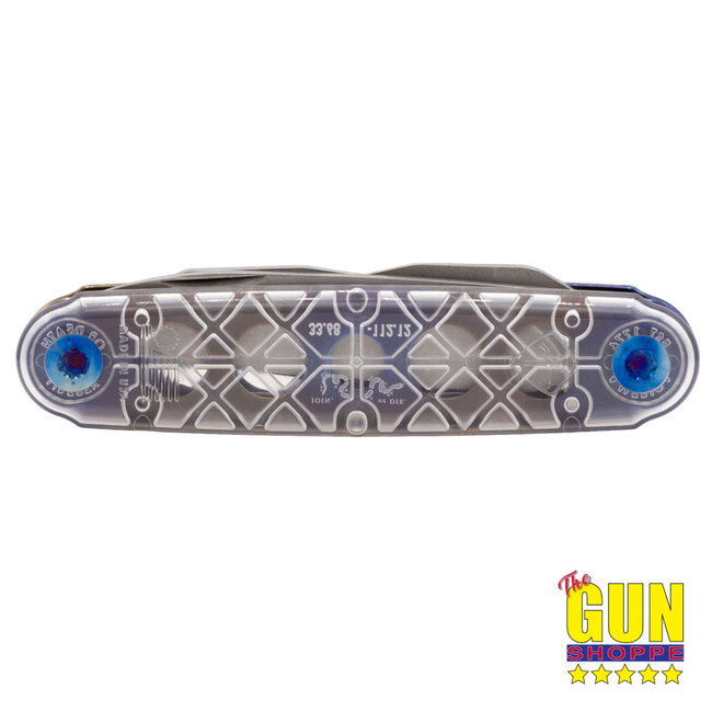 ASK (American Service Knife) The Jefferson Royal Blue Anodized Liners