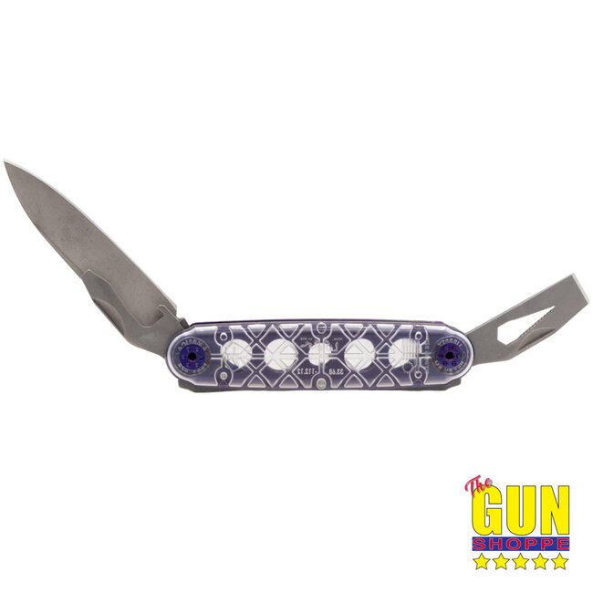 ASK (American Service Knife) The Jefferson Purple Anodized Liners
