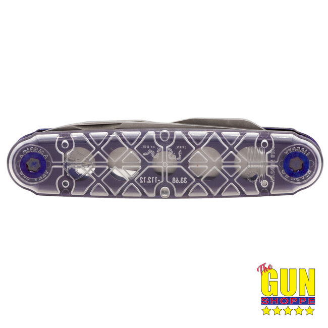 ASK (American Service Knife) The Jefferson Purple Anodized Liners