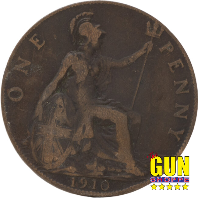 United Kingdon Pennies 5 pack 1907, 1909, 1910