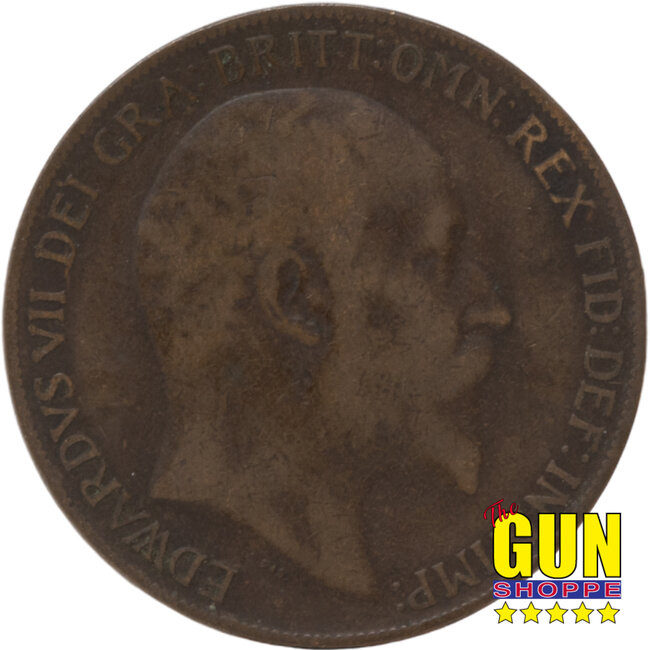 United Kingdon Pennies 5 pack 1907, 1909, 1910