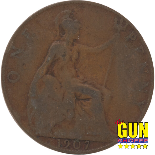 United Kingdon Pennies 5 pack 1907, 1909, 1910