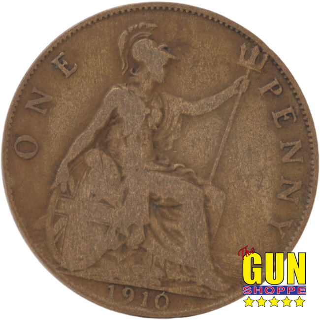 United Kingdon Pennies 5 pack 1907, 1909, 1910