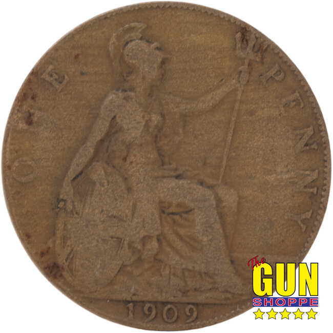 United Kingdon Pennies 5 pack 1907, 1909, 1910