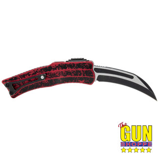 Heretic Knives Roc Two Tone Red