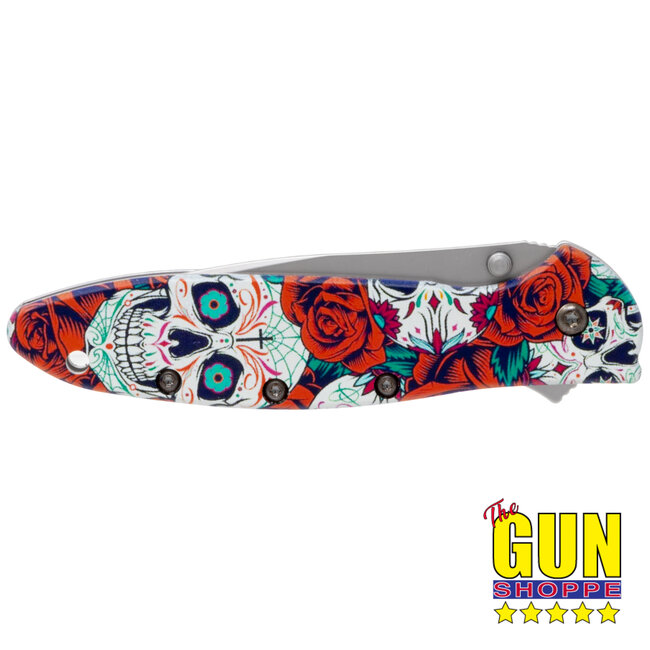 Kershaw Sugar Skull & Roses Leek