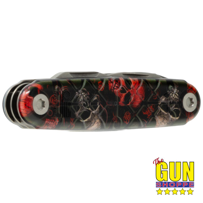 ASK (American Service Knife) ASK Jefferson DP | Exclusive - Skull Theme