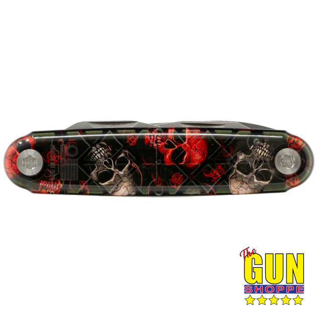 ASK (American Service Knife) ASK Jefferson DP | Exclusive - Skull Theme