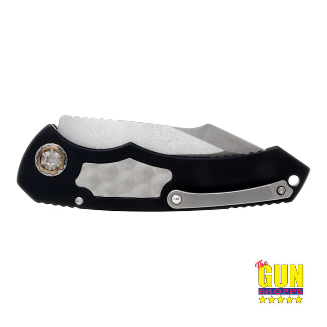 Heretic Knives Pariah Auto Battleworn Black Standard Edge