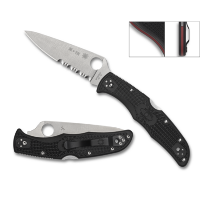Spyderco Endura 4 Lightweight Thin Red Line
