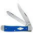 Case Cutlery Case Smooth Blue G-10 Trapper with XX Diamond shield