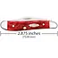 Case Cutlery Case Peach Seed Jig Dark Red Bone CS Peanut