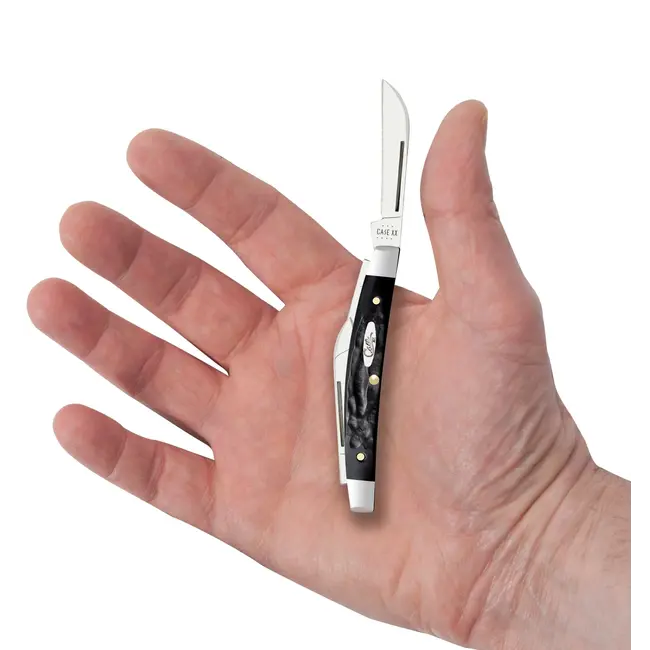 Case Cutlery Case Jigged Rough Black® Synthetic Small Congress