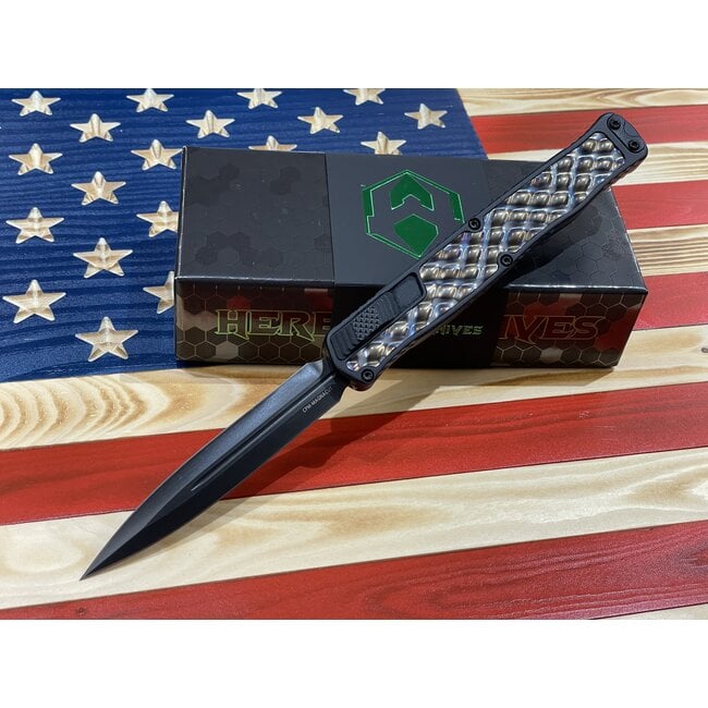 Heretic Knives Heretic Cleric II OTF Auto with Titanium Inlays