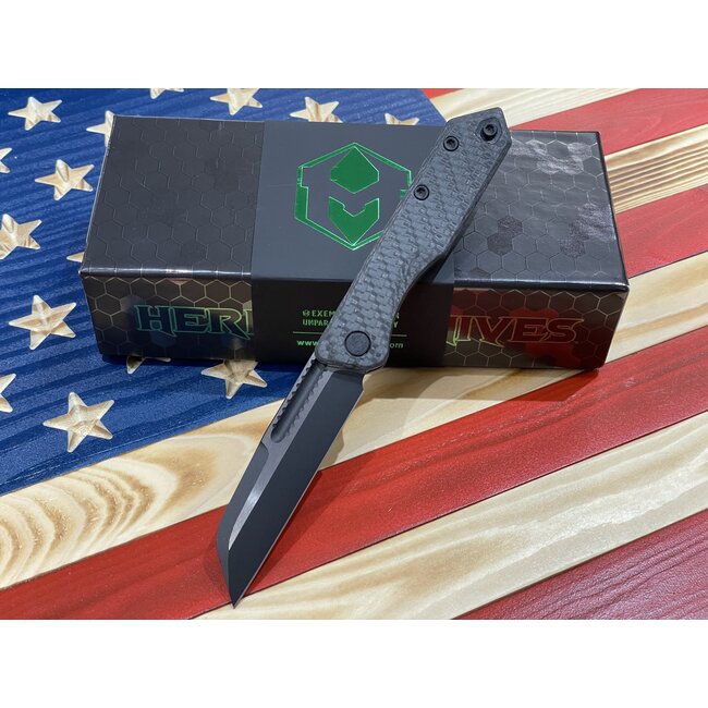 Heretic Knives Jinn 2-Tone  Carbon Fiber