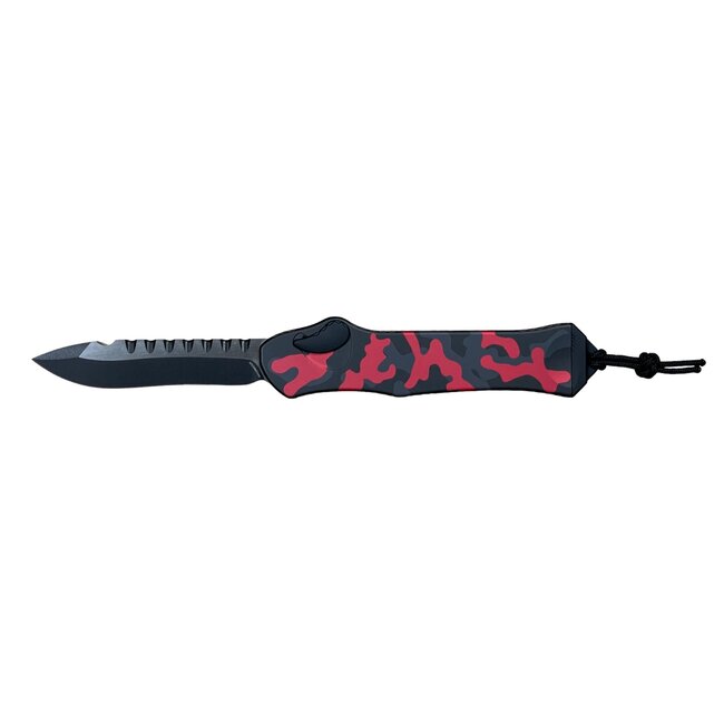Heretic Knives Hydra Recurve Red Camo 2Tone Standard