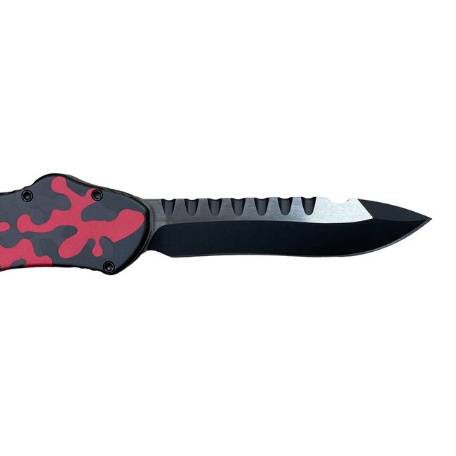 Heretic Knives Hydra Recurve Red Camo 2Tone Standard