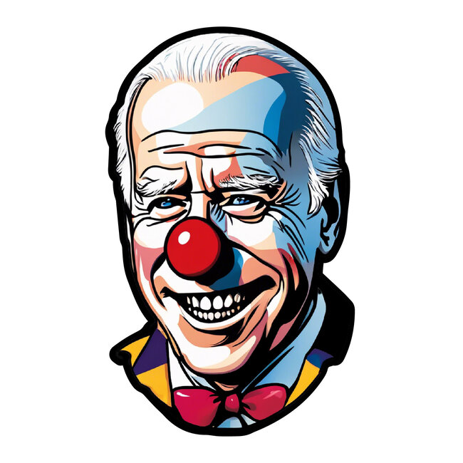SLE Customs Biden is a Clown Decal