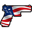 SLE Custom's American Flag Handgun