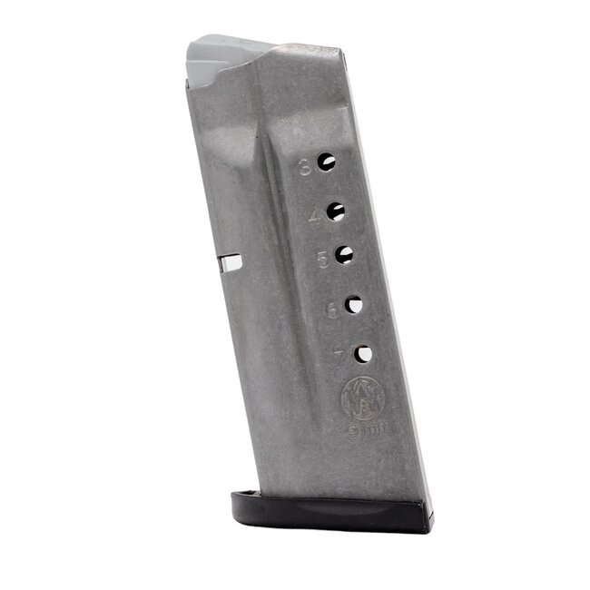 Smith & Wesson Smith & Wesson Shield 9MM Magazine - 7 Rounds, Stainless, Unused Preowned