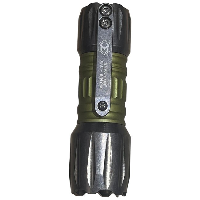 Heretic Knives Heretic Hyperion Green with DLC