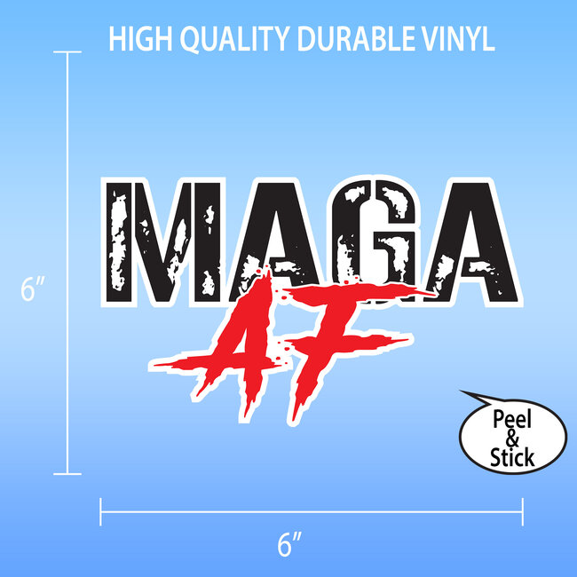 SLE Customs MAGA AF Decal