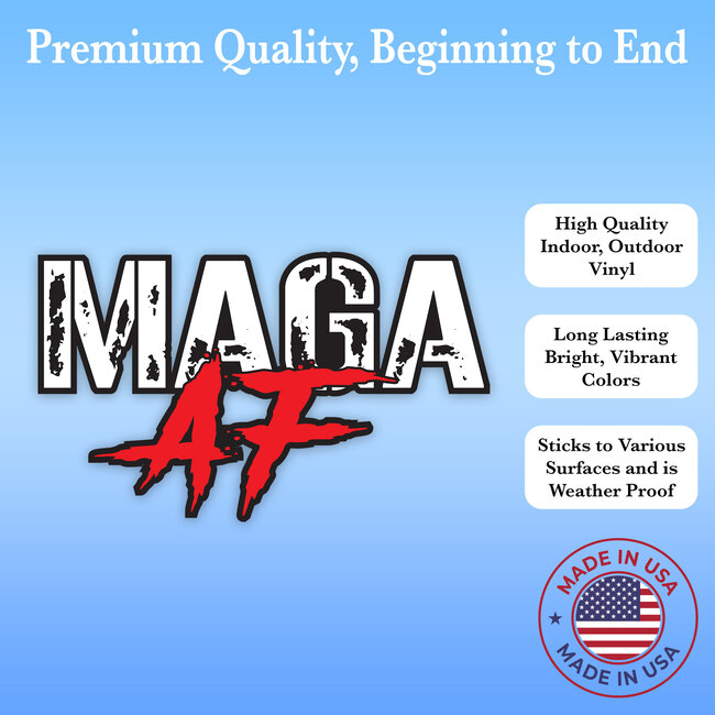 SLE Customs MAGA AF Decal