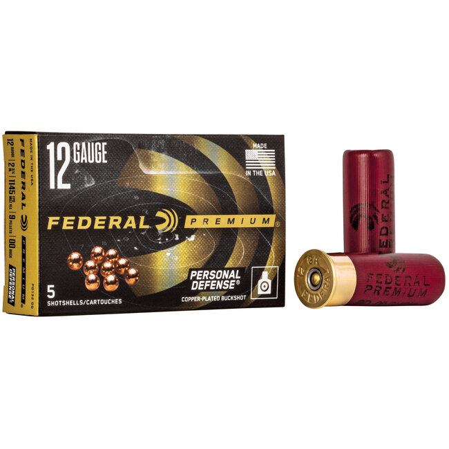 Federal Ammunition 12 Gauge 00 Buck