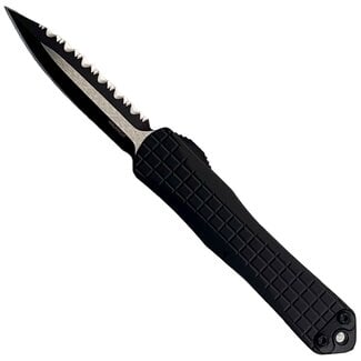 Heretic Knives Manticore S 2Tone Full Serrated Tactical FRAG Knife