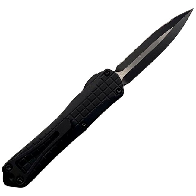 Heretic Knives Manticore S 2Tone Full Serrated Tactical FRAG Knife