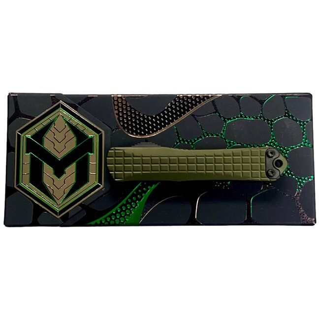 Heretic Knives Manticore S 2tone StandardTactical FRAG OD Green Chassis