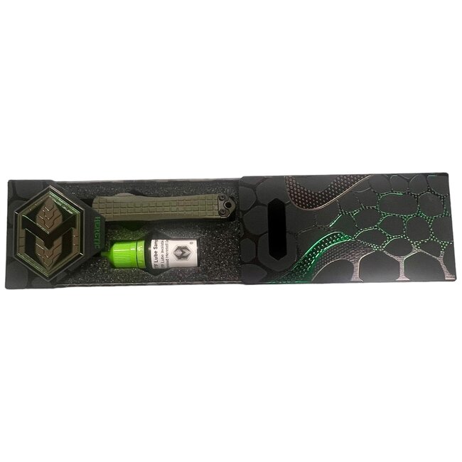 Heretic Knives Manticore S 2tone StandardTactical FRAG OD Green Chassis