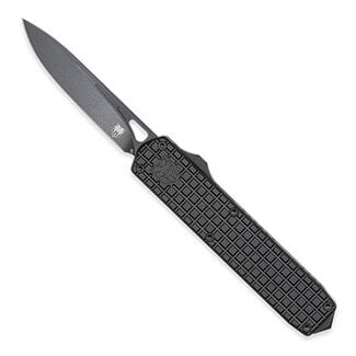 Cobratec Black Mamba OTF Knife - 3.25" Black Titanium Coated Blade