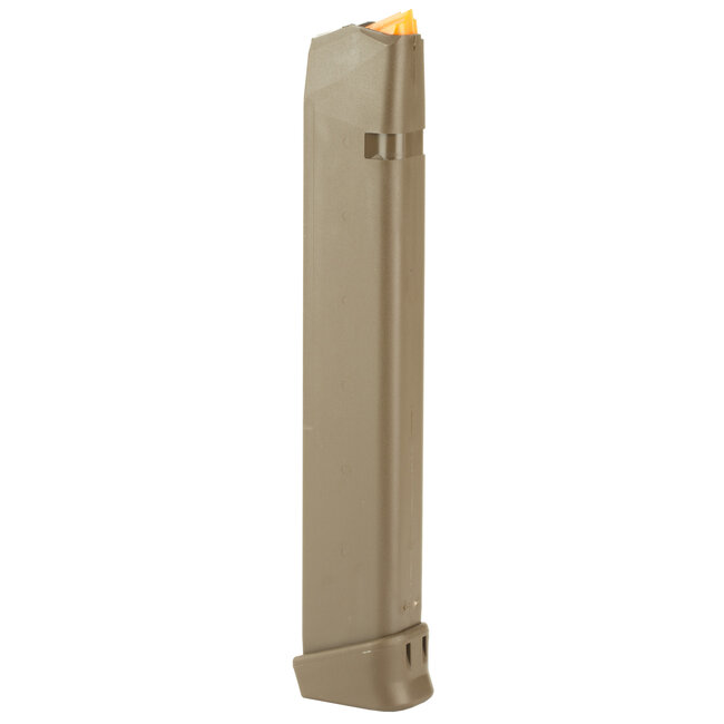 Glock Extended Magazine 9MM - 33 Rounds FDE