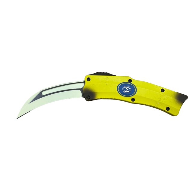 Heretic Knives ROC  Stabnana Nanner Yellow Blade