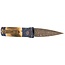 Pro-Tech 2024 Godson Custom 008, Blue & Gold with Damascus Blade