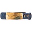 Pro-Tech 2024 Godson Custom 008, Blue & Gold with Damascus Blade