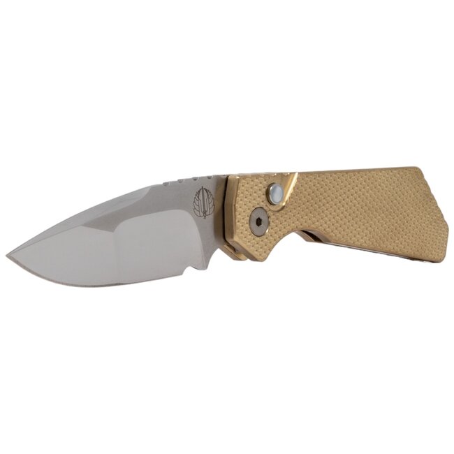 Pro-Tech Strider PT+ #8 of 100, Albronze Handle with Compound Ground Blade