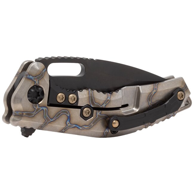 Heretic Knives Heretic Medusa Titanium Flaimed DLC