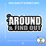 SLE Customs F Around & Find Out" Sticker - Funny Stick Figure