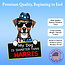 SLE Customs Hilarious "My Dog is Smarter Than Harris" Sticker - 6.5" Tall