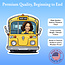 SLE Customs Kamala Harris Driving Yellow School Bus