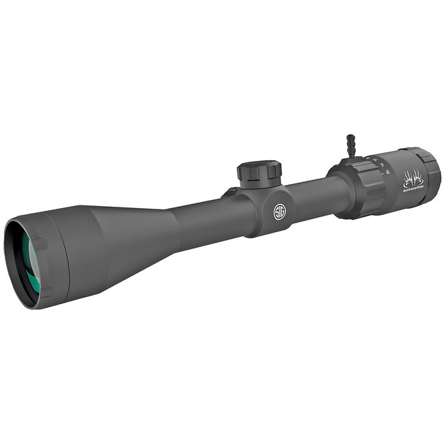 Sig Sauer Sig Sauer Buckmasters 3-12X44mm Rifle Scope - BDC Reticle, Black