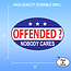 SLE Customs "Offended? Nobody Cares" Funny Sticker