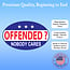 SLE Customs "Offended? Nobody Cares" Funny Sticker