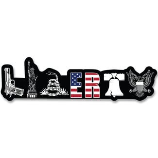 SLE Customs Liberty Sticker