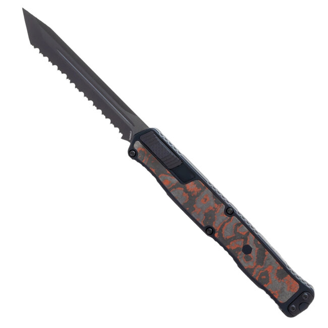 Heretic Knives Cleric II Full Ser Red Camo Carbon