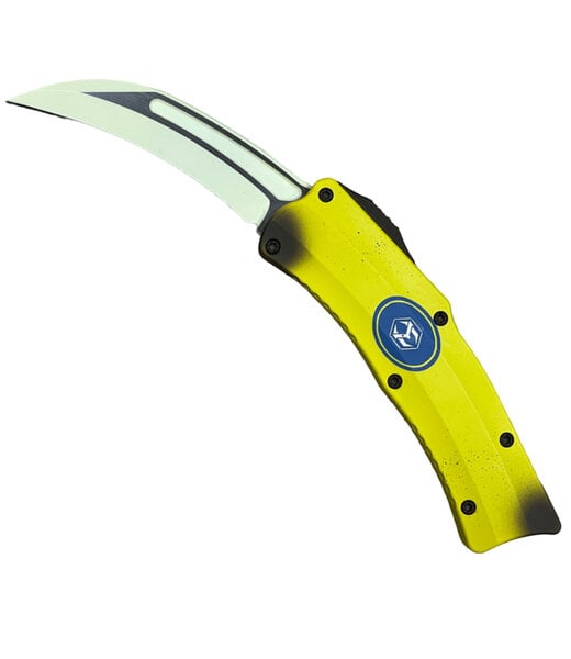 Heretic Knives ROC  Stabnana Nanner Yellow Blade